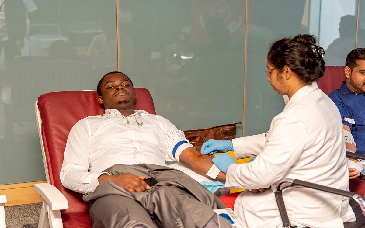 Blood Donation Event in Fidu Properties