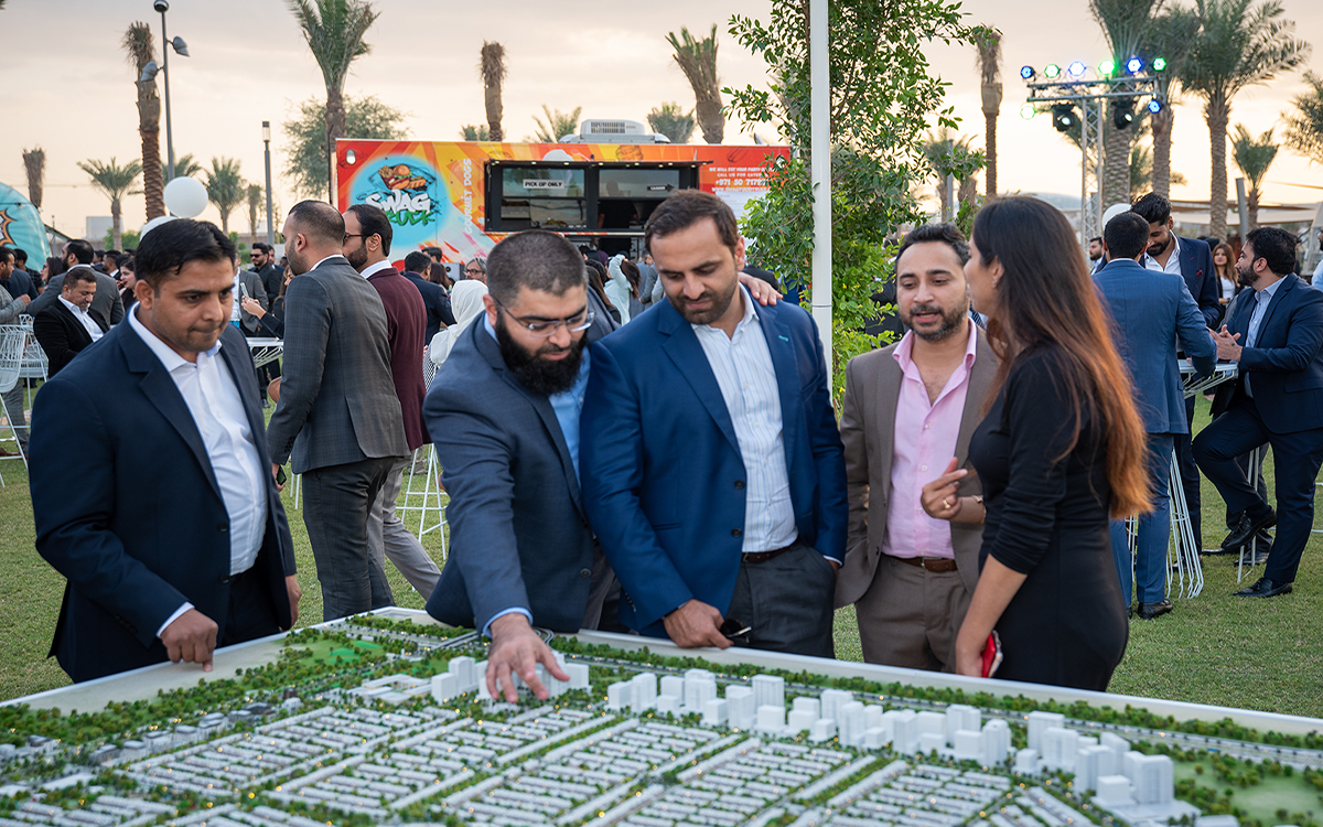 FIDU Properties Team at The Valley Launch Event