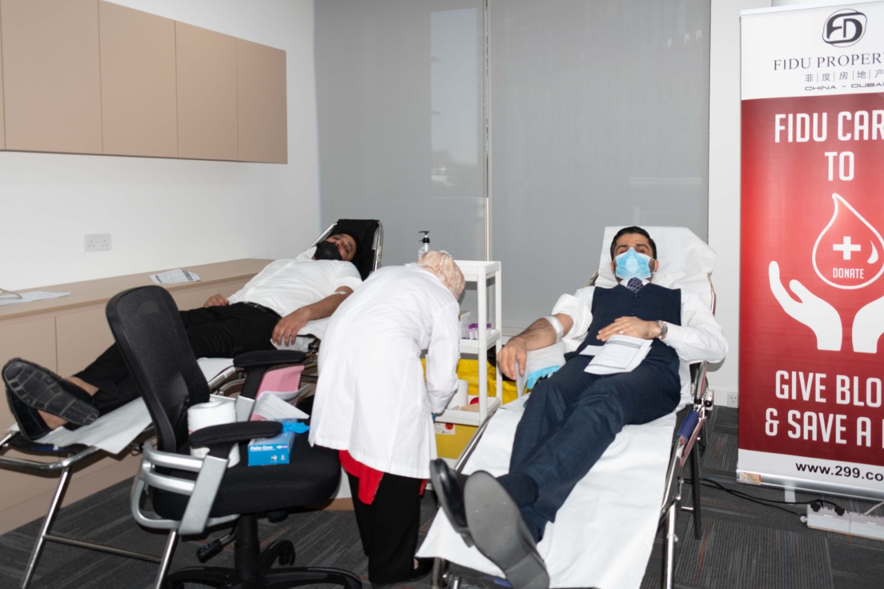 Blood Donation Campaign  | Fidu Properties 