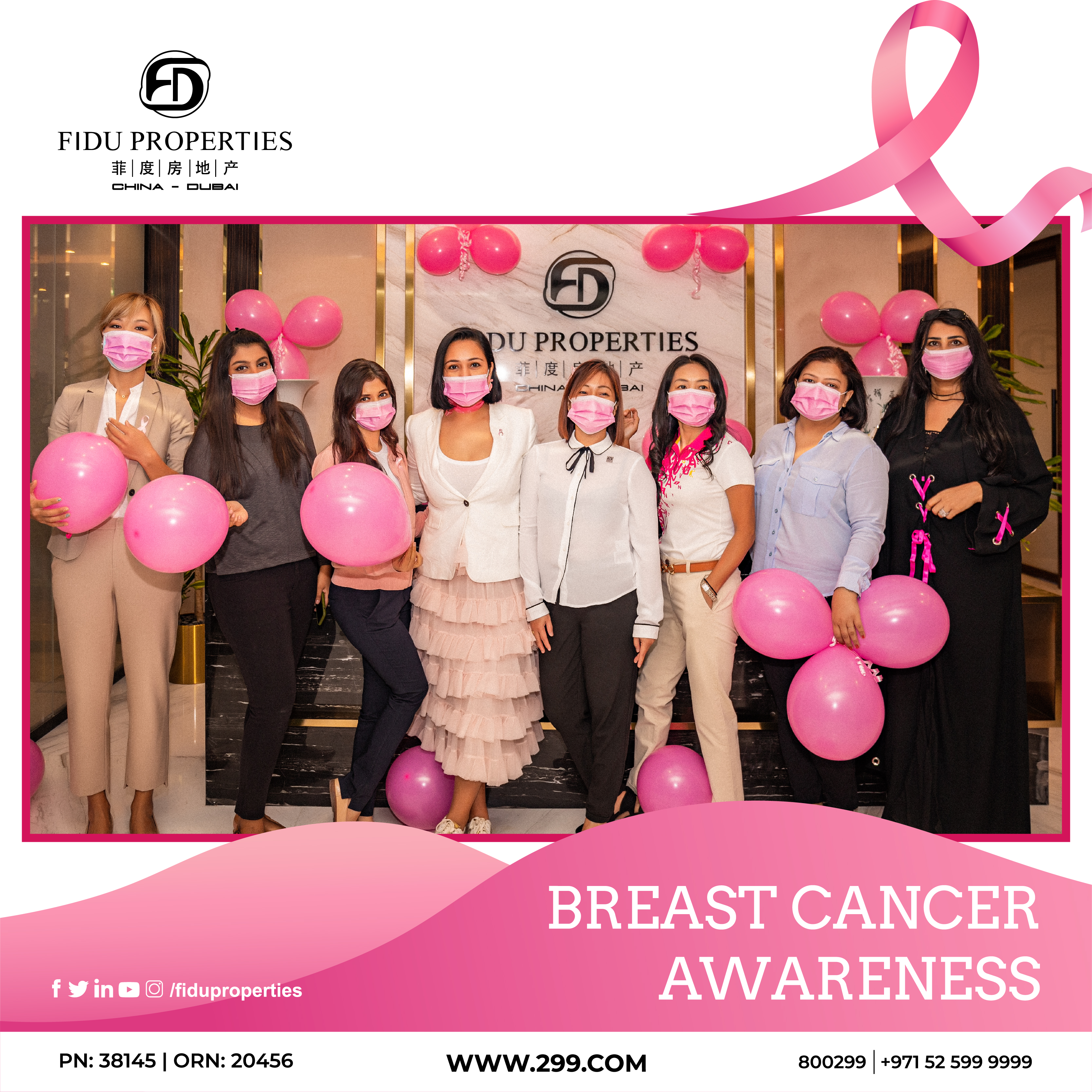 Breast Cancer Awareness in Dubai | Fidu Properties