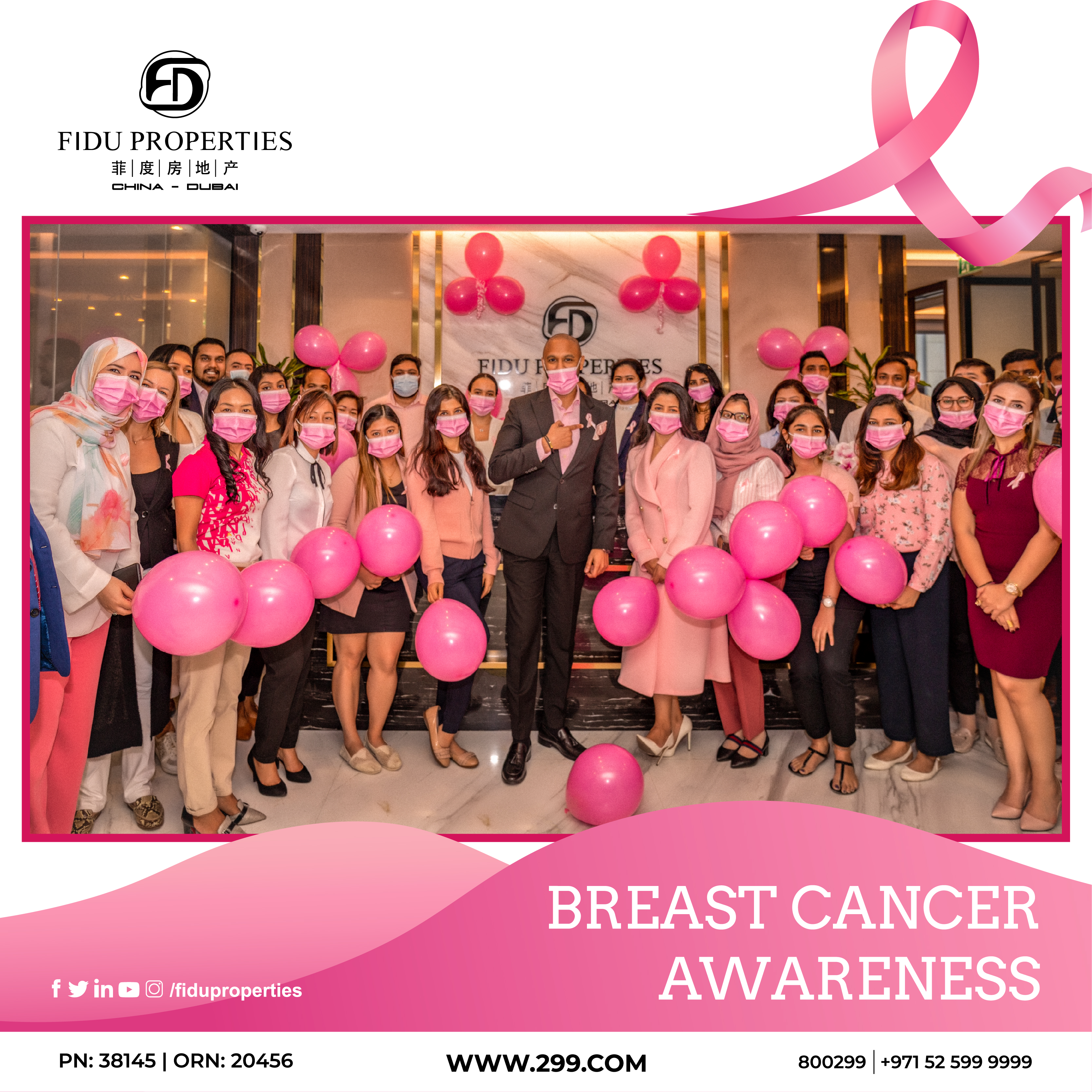 Breast Cancer Awareness in Dubai | Fidu Properties