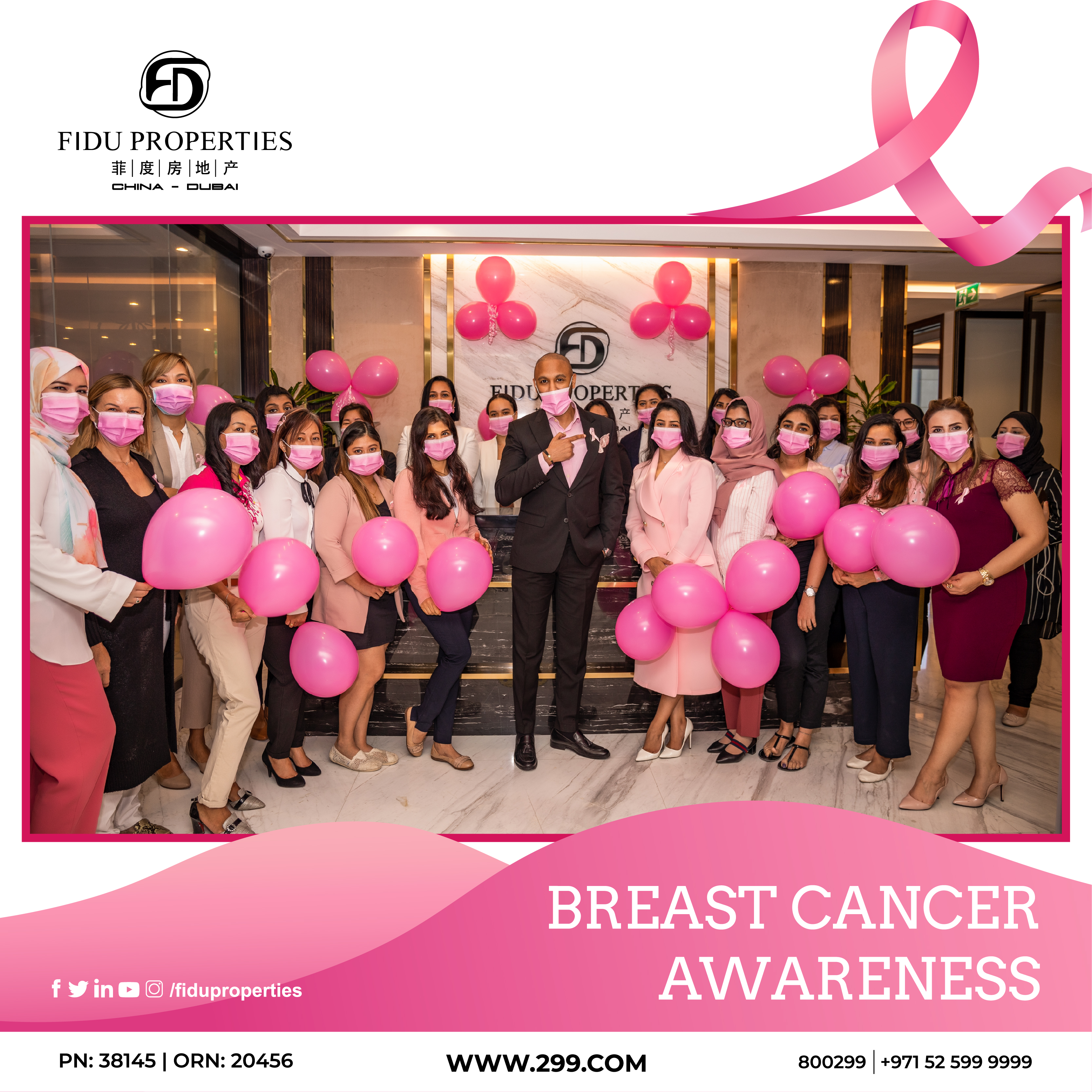 Breast Cancer Awareness in Dubai | Fidu Properties