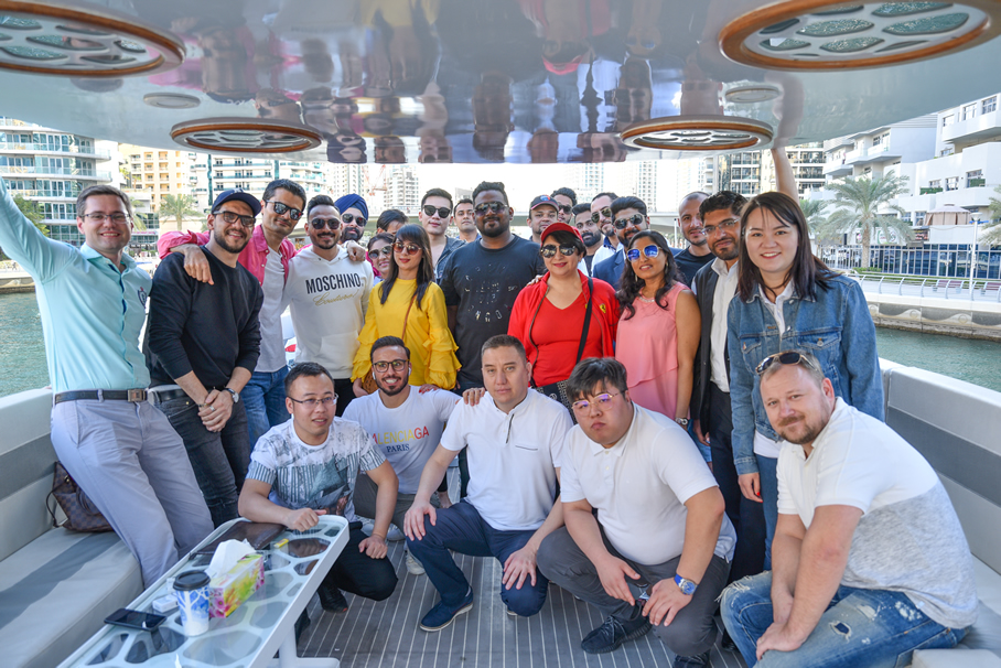 FIDU Properties Sales Team Yacht Party